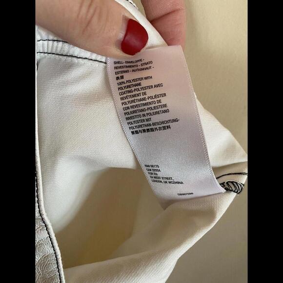 Urban Outfitters white polyester pants Sz. 30 - Picture 5 of 5